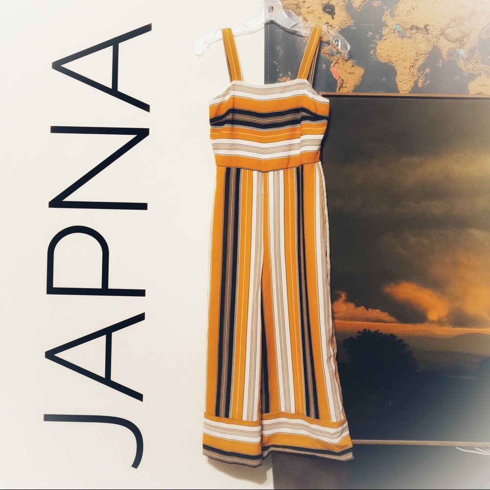 Japna  Striped Jumpsuit